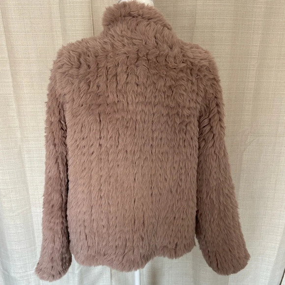 Women's Heartloom Aria Faux Fur Jacket - Sz. L - MSRP $219 - Picture 7 of 8